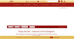 Desktop Screenshot of gastagwirt.at